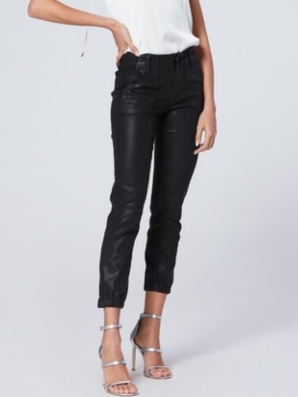 PAIGE Mayslie Coated Joggers